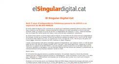 Desktop Screenshot of elsingulardigital.cat